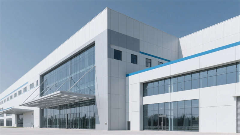 科技融合，生態(tài)智能，合肥半導(dǎo)體廠房裝修設(shè)計(jì)效果圖