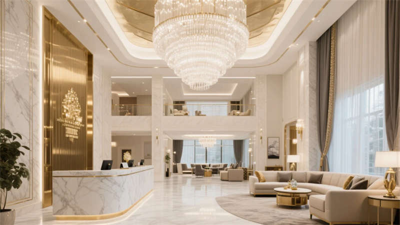 精致奢華新境界，合肥6000平酒店裝修設(shè)計(jì)效果圖
