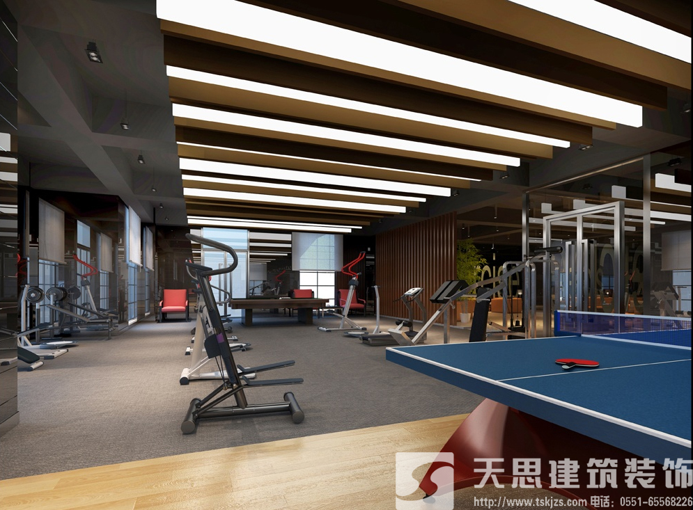 合肥健身房裝修設(shè)計 哪些施工問題需注意
