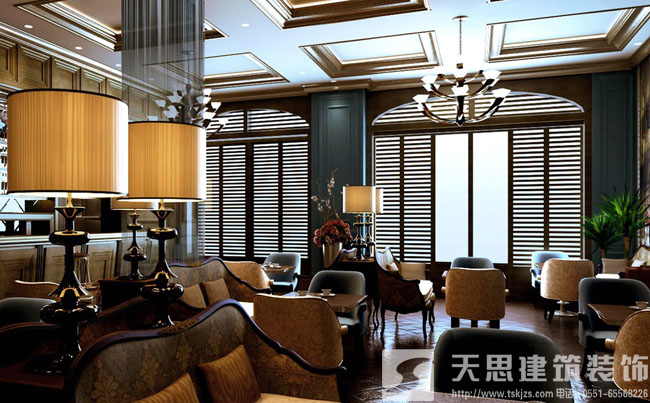 咖啡店裝修設計呈現(xiàn)年輕時尚生活