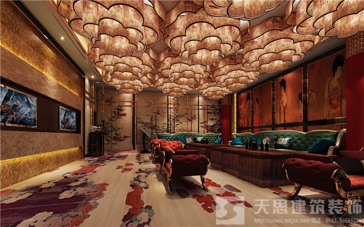 合肥高級私人會所設(shè)計(jì)效果圖